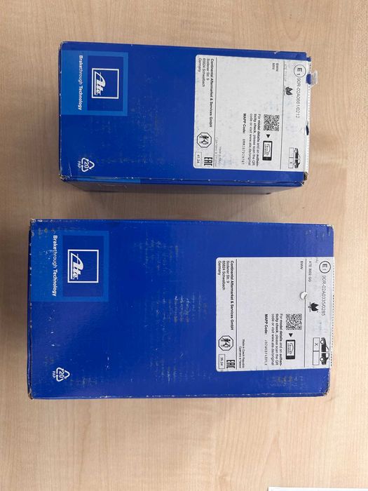 Placute de frana ATE fata/spate BMW Seria 5 F10 / F11
