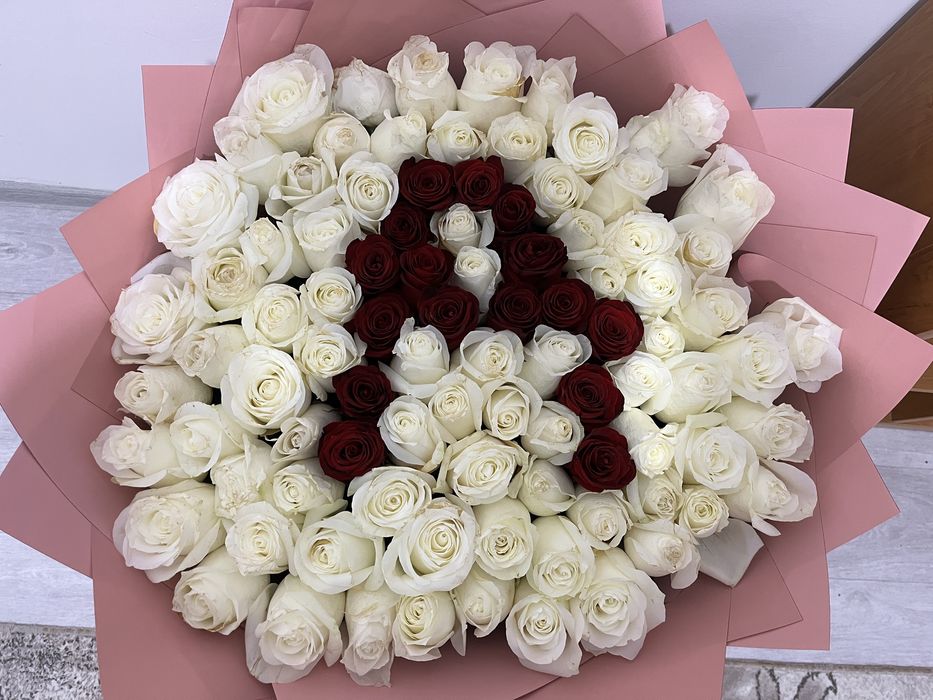 тренд букет, буква "А"