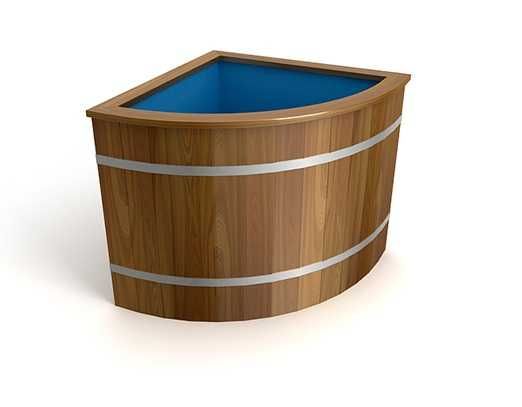 Sauna, xammom uchun polipropilen kupellar, tog'oralar, mini hovuzlar