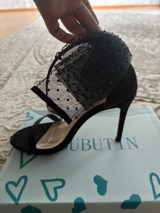 Туфли вечерние с бантиком