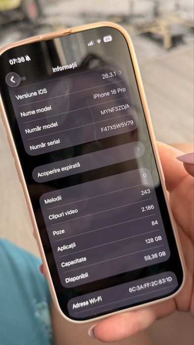 Iphone 16 pro 128 gb