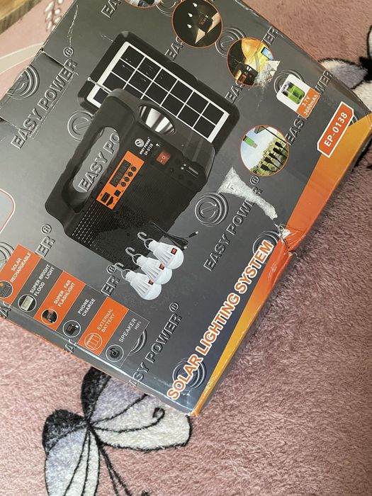 Sistem de iluminat solar