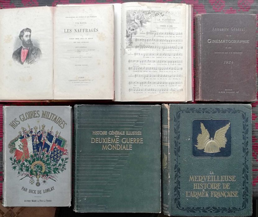 Антикварни книги и списания на френски език -(обновени)