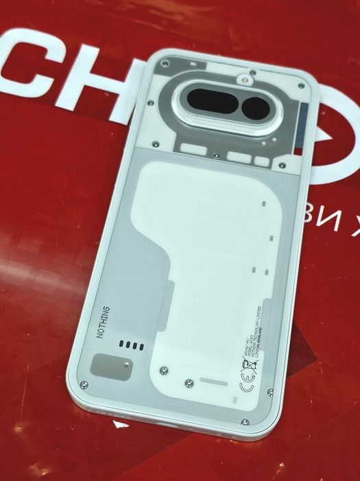 КАТО НОВ 256GB Nothing Phone 4a 5G Гаранция Технополис 2028г. White