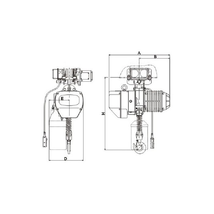 Таль электрическая цепная Telfer zanjirlik