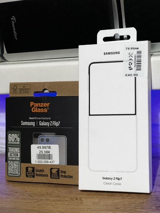 Оригинален Калъф + Кейс за Samsung Flip 7 Самсунг Флип