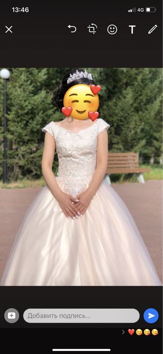 Свадебное платье. Размер Xs, S