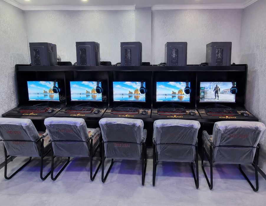 Game Club uchun 10ta igravoy kompyuter mebellari bn tayyor
