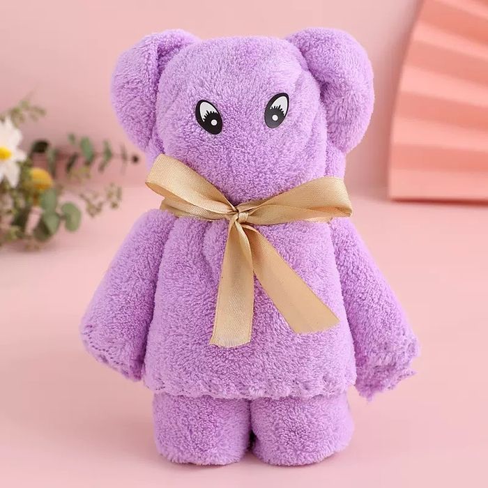 Мишка полотенце, Қоржынға