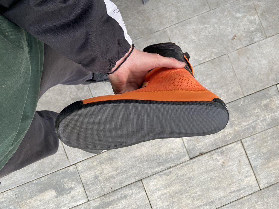 Clăpari Ski Tecnica Mach1 MV 130 Aproape Noi Ultra Orange