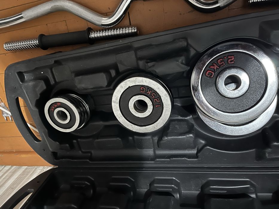 Набор гантелей разборная 55 кг