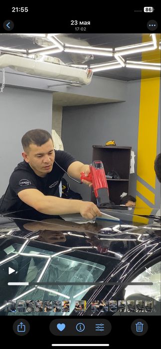 Броно плёнка танировка салон ламинация