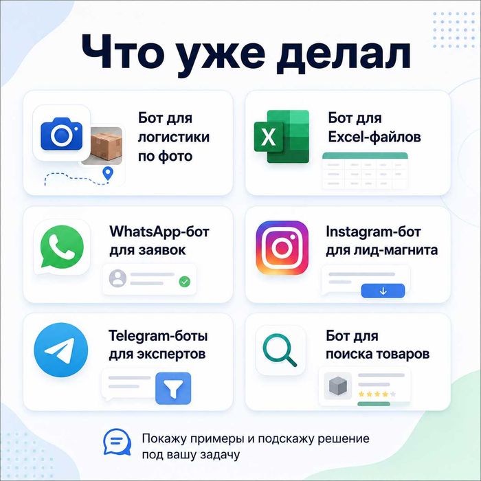 Создать бот Telegram WhatsApp Instagram | CRM amo, bitrix24 Разработка