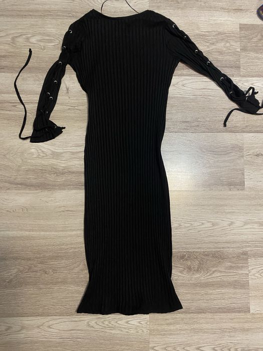Rochie midi tricot!