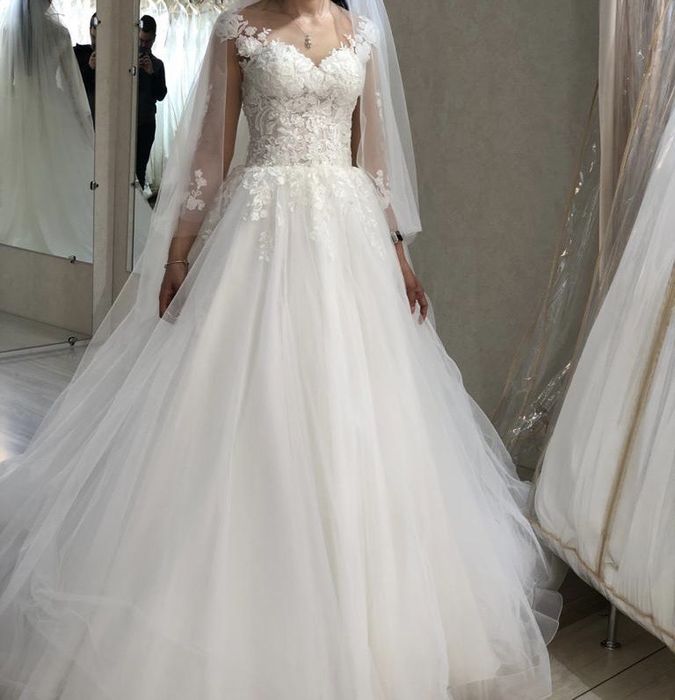 Новое свадебное платье