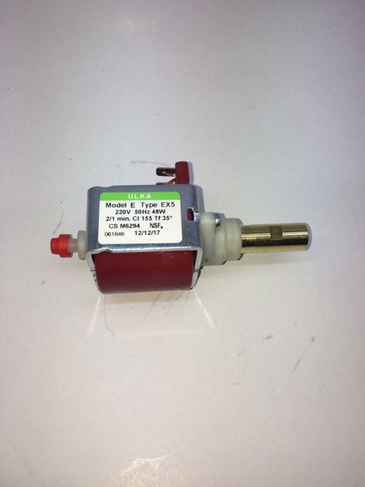 Вибрацинна помпа Улка Ulka EX5 за кафе машини и вендинг автомати