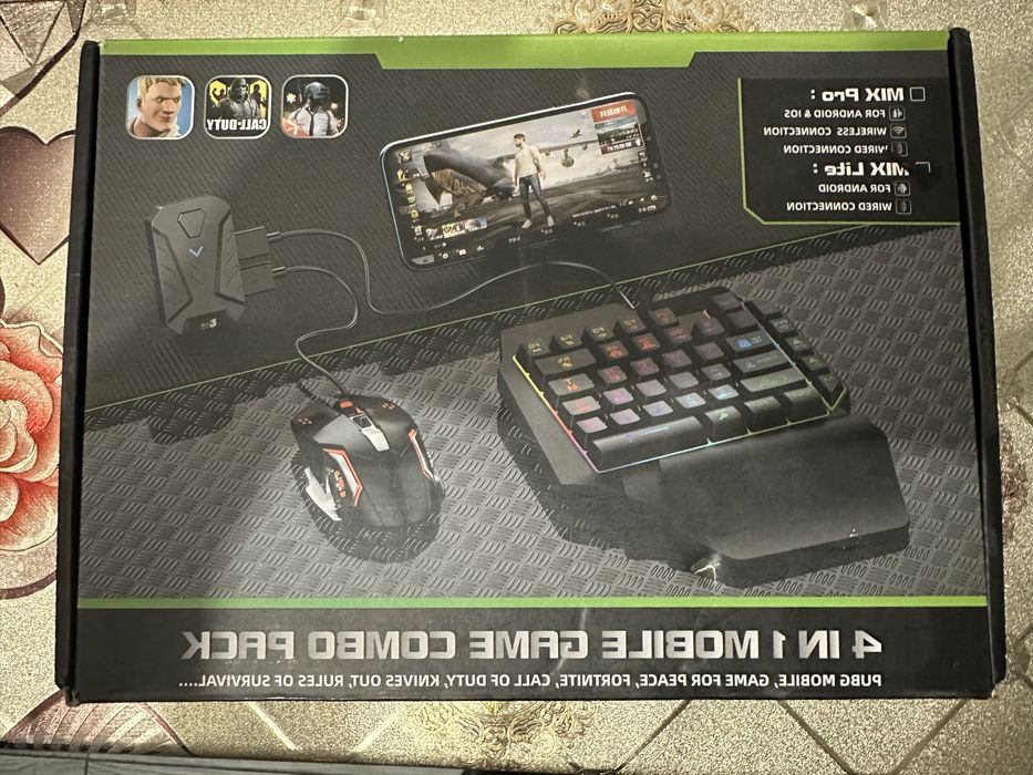 4 in 1 Mobile Game Combo Pack