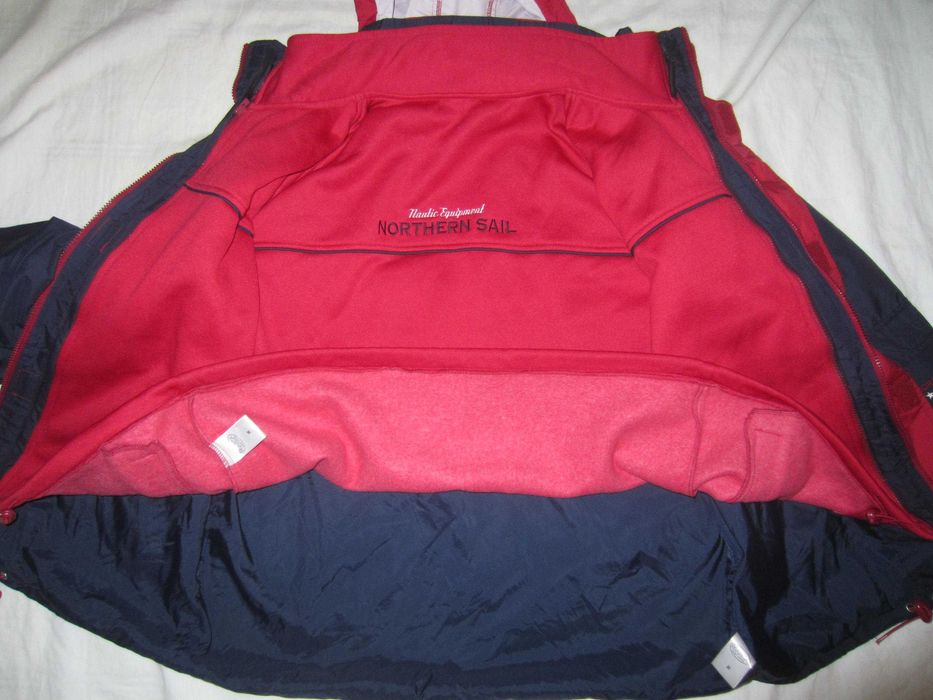 Geaca + bluza Northern Sail,masura M, gluga pliabila, stare buna