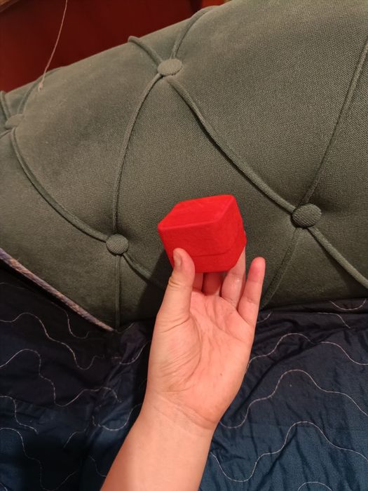 Футляр велюровый для кольца