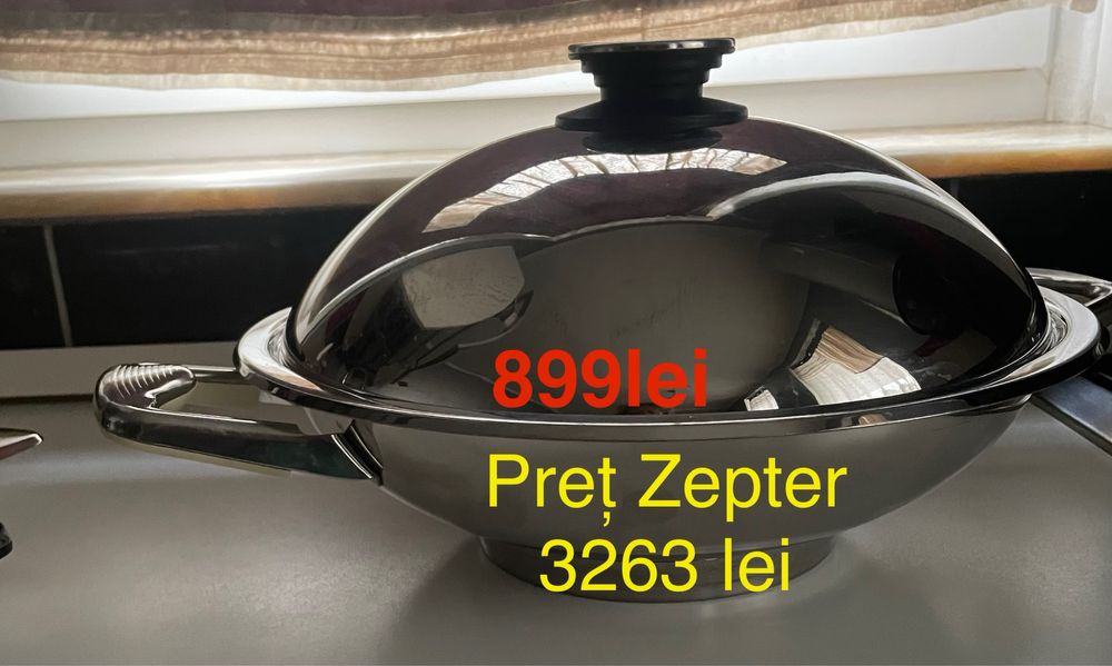 Wok Zepter in stare foarte bunǎ