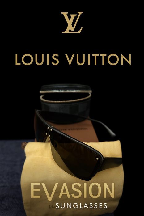 Оригинални очила Louis Vuitton сгъваеми слънчеви очила с калъф