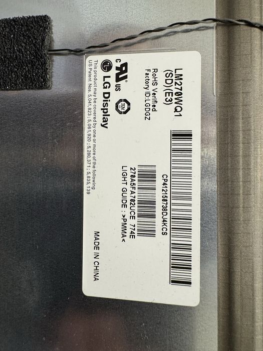 IMac 27’ на части