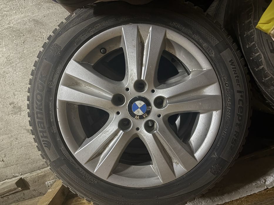 jante bmw r16 cu cauciuri bune de iarna
