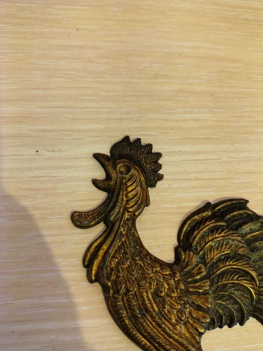 Колекционерска Стара Бронзова Отварачка-Петел