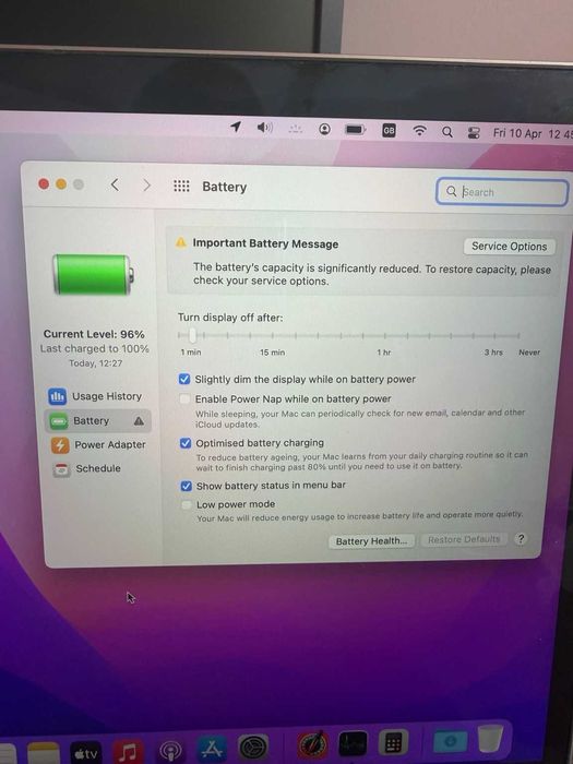 MacBook Pro 13” (2016) – i7, 16GB RAM, леко износване