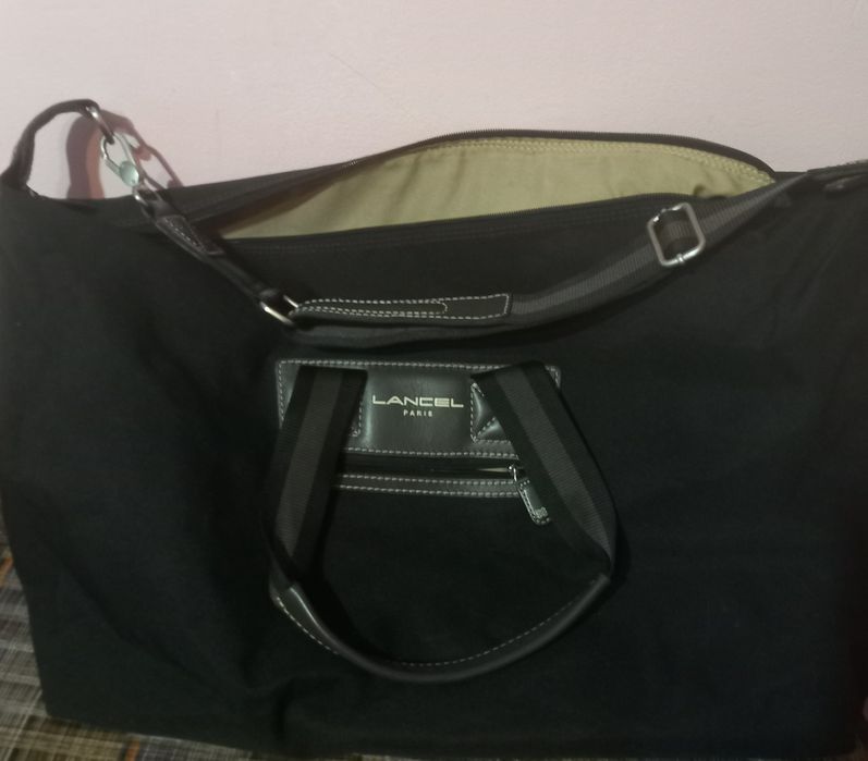 Geantă de voiaj  și portmoneu Lancel