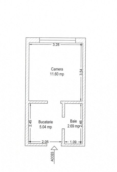 Spatiu in Zona  Uta, intrare stradala