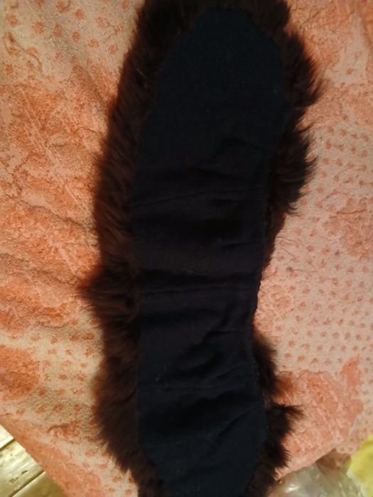 Шапка и воротник мужская .