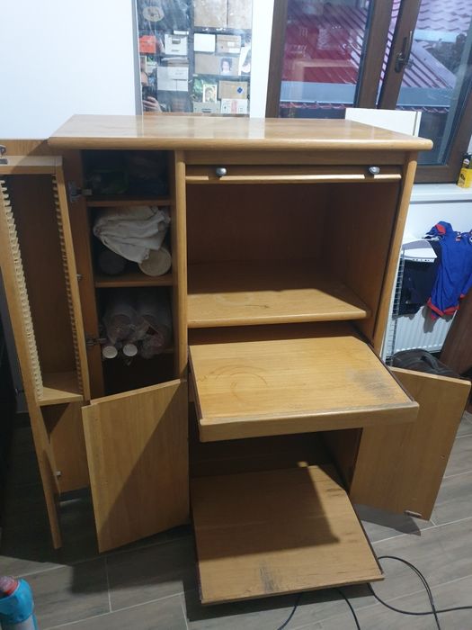 Vand birou stejar masiv