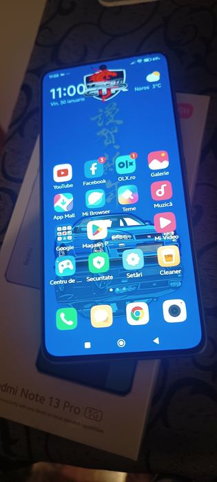 Redmi note 13 pro sticlă fisurată
