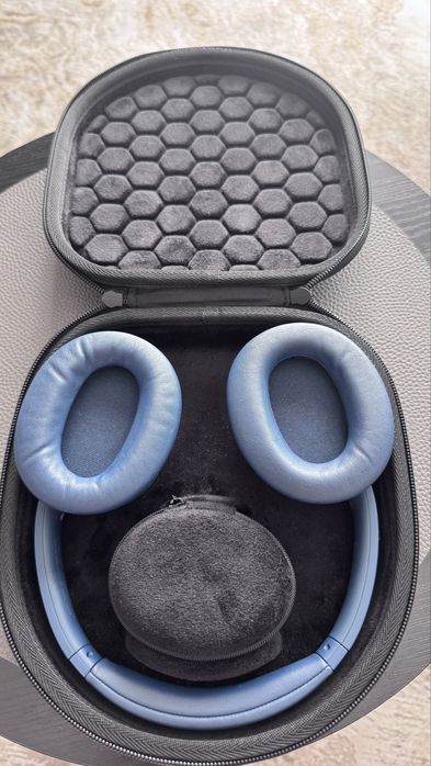 Casti Sony WH-CH720N, Bluetooth, Over-Year, Microfon, Noise Cancelling, albastru