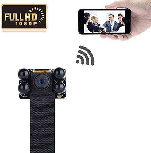 WiFi мини микро шпионска скрита камера за наблюдение с нощно виждане