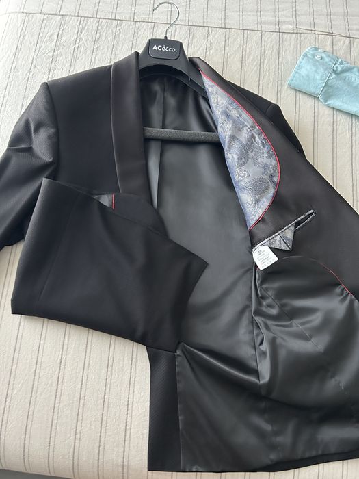 Sacou negru barbatesc elegant