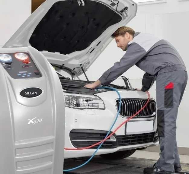 УЦЕНКА Установка для заправки автокондиционеров Sillan ВЫГОДНО