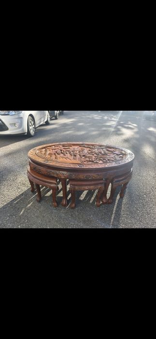 Ръчно изработена азиатска маса