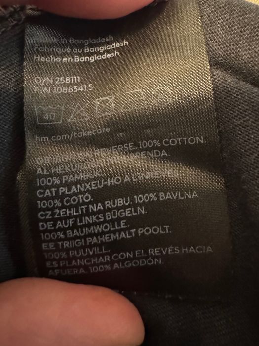 Tricou lung gri, dama, H&M, mărimea XS ca nou
