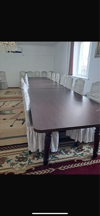 Стол и стулья 40шт