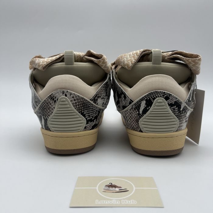 Lanvin Curb Python