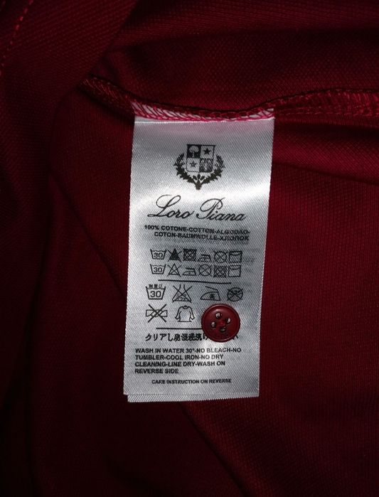 L®ro Piana® - НОВА - мъжка поло тениска - 50(L)