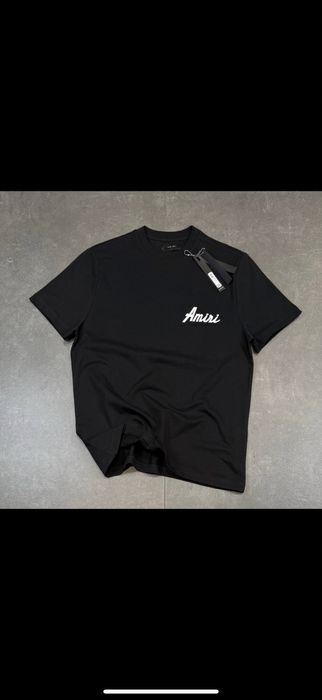 Tricou Amiri Alb si Negru calitatea Premium
