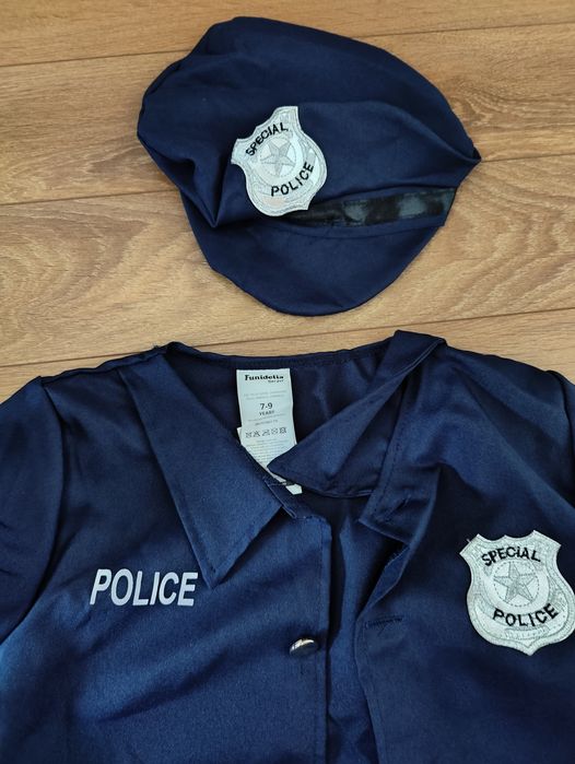 Costum polițist  copil 7-9 ani