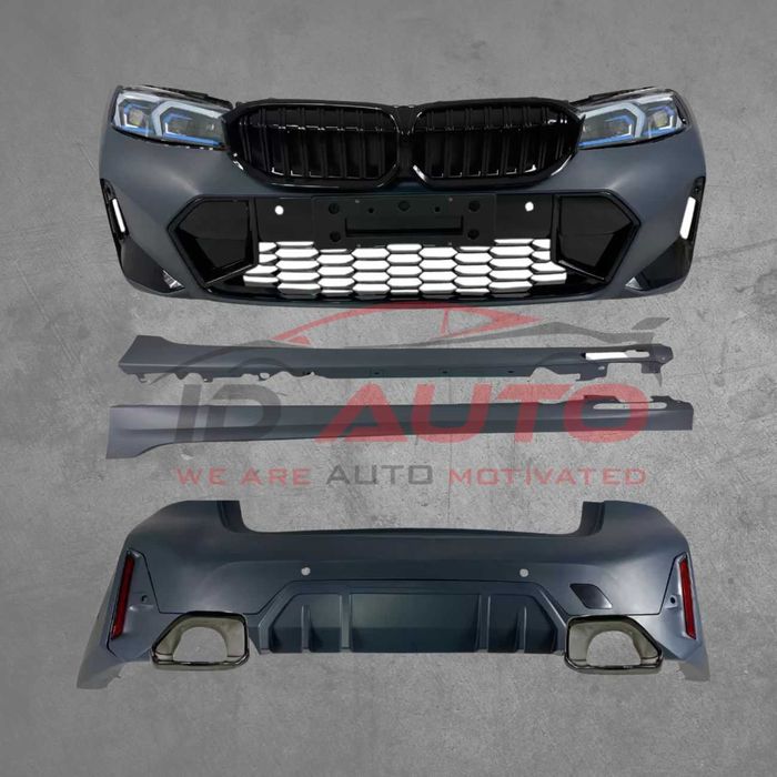 M Пакет брони за BMW G20 конверсия (2019-2021) – M-Tech към G20 фейс