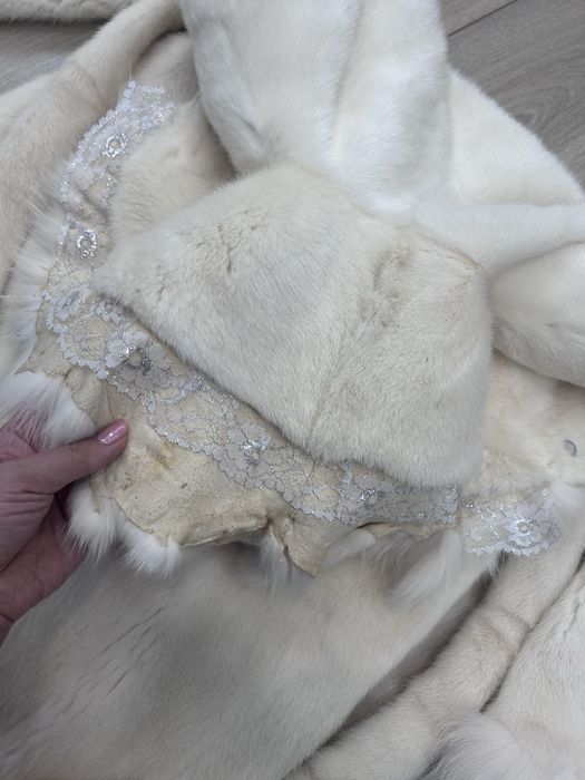 Шуба норковая , воротник писец