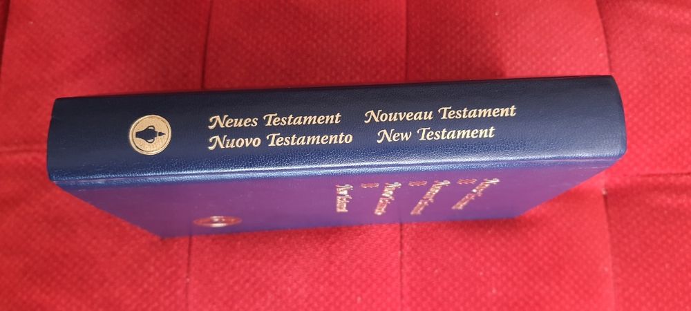 NOUL TESTAMENT (germana,franceza,italiana,engleza)
