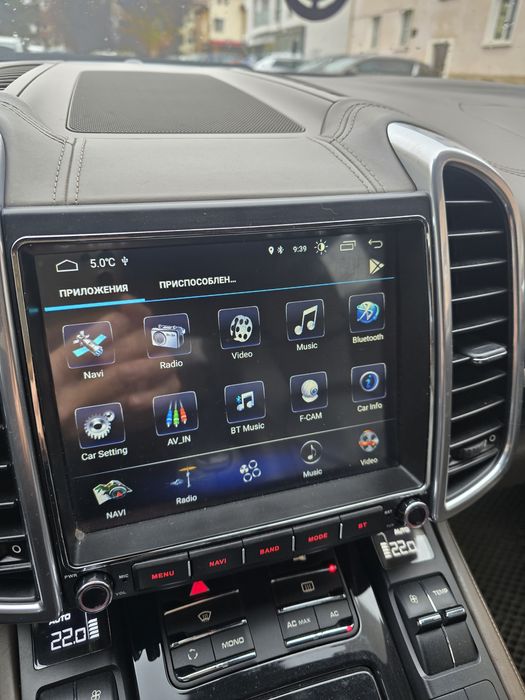 Навигация за порше каиен 2012г