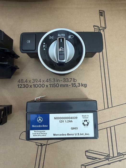 Contact + Cheie / Bloc lumini / Buton frana Mercedes ML GLE GLS
